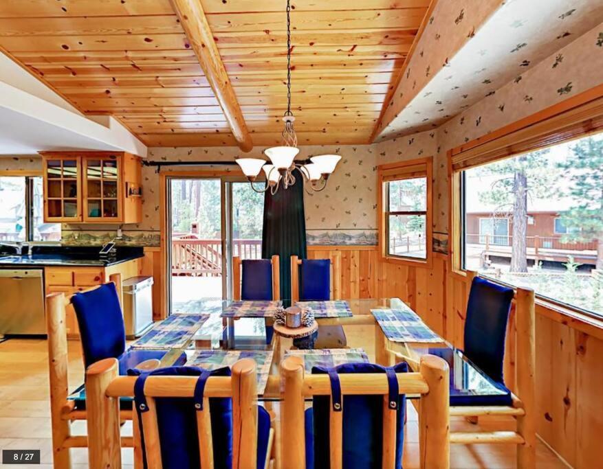 Teakwood - 3-Br Spa, Fire Pit, Quiet, Ac, Centrally Located Villa Big Bear Lake Ngoại thất bức ảnh