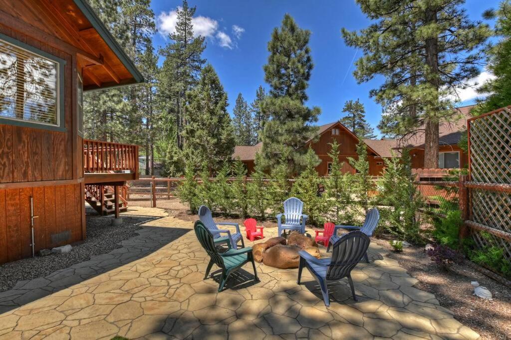 Teakwood - 3-Br Spa, Fire Pit, Quiet, Ac, Centrally Located Villa Big Bear Lake Ngoại thất bức ảnh